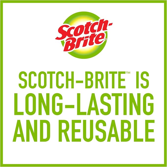 Scotch-Brite Non-Scratch Advanced Soap Control Dish Brush Refills, 3 Dish Scrub - Image 4