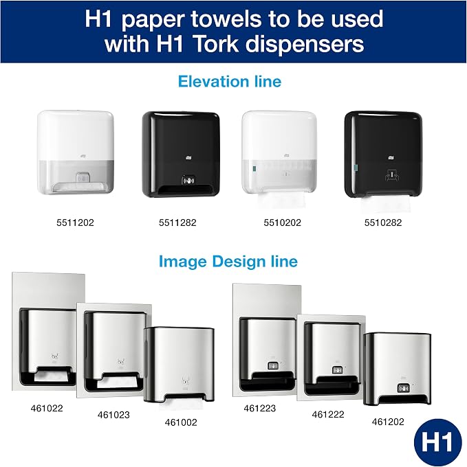Tork Matic Soft Hand Towel Roll White H1, 6 Rolls x 575 ft - Image 8