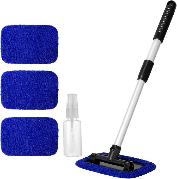 Qydipclin 11pcs Windshield Cleaner Tool, Car Window Cleaning Wash Kit - Image 9