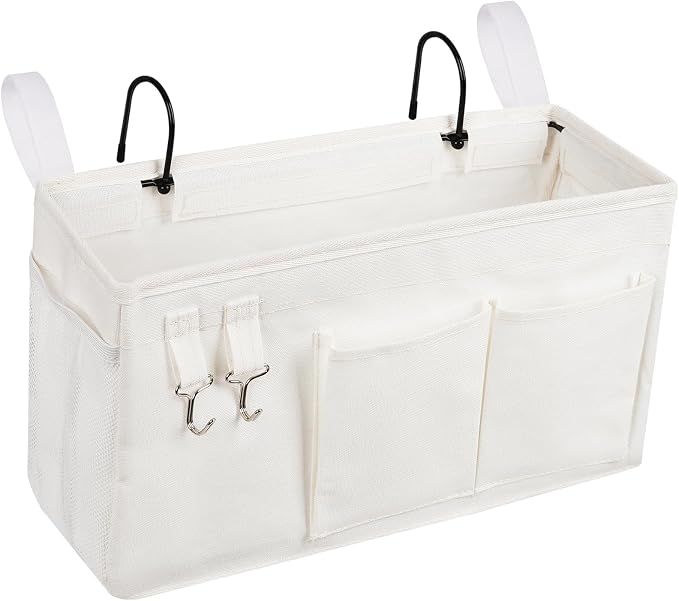 Bedside Caddy, Bedside Storage Bag Hanging Organizer by Loghot