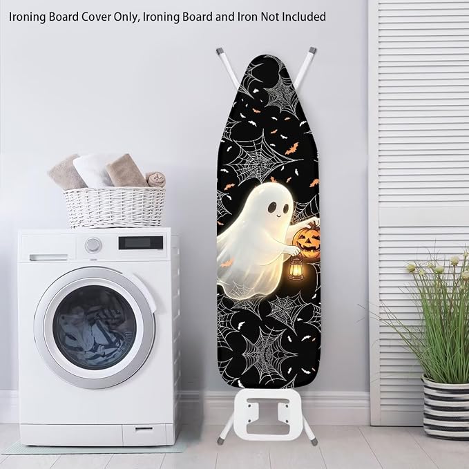 Halloween Ironing Board Cover Gothic Ghost Pumpkin Ironing Board Cover - Image 3