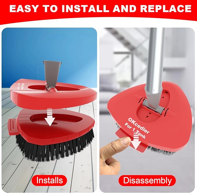 2 Pack Upgrade Scrub Brush Replace Heads Compatible - Image 6