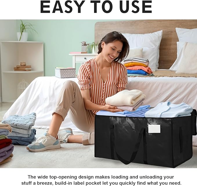 8 Pack-Extra Large Heavy Duty Moving Bags - Image 6