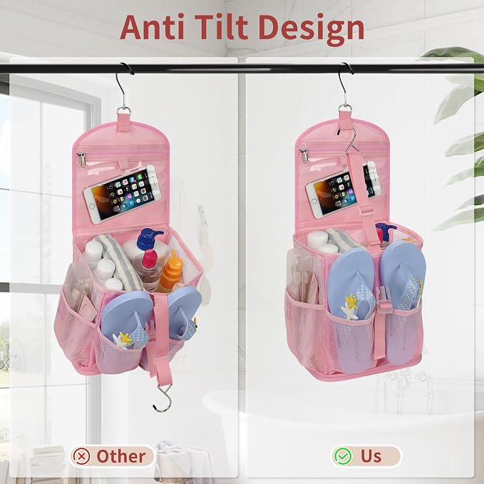 Hanging Mesh Shower Caddy Portable - Image 2
