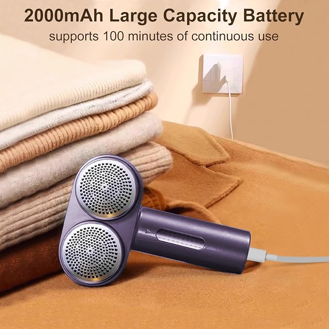 Fabric Shaver, Dual Motor Electric Lint Shaver - Image 7