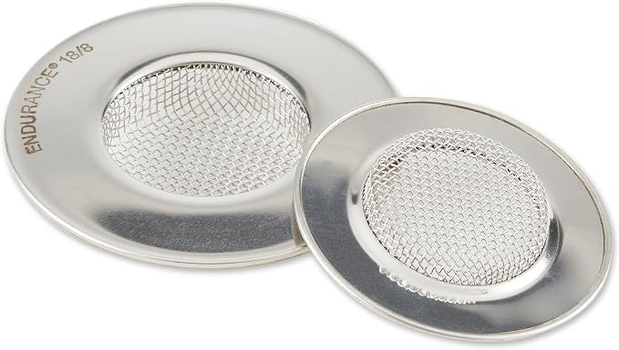 RSVP International Stainless Steel Kitchen Sink Strainer, Food Scrap Trap by RSVPInternational