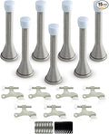 Jack N’ Drill Spring Door Stopper w/ 3X Hinge Pin Door Stops | Flexi Heavy Duty by JD+Jack+N%27Drill