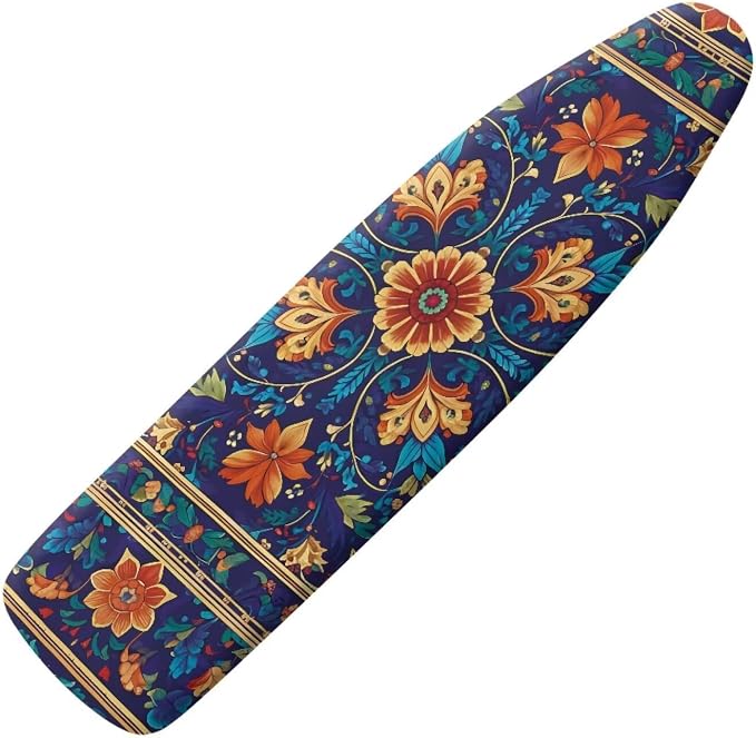 Traditional Decorative Patterns Ironing Board Cover 15x54 Ironing Board Cover by PJHEQOXE