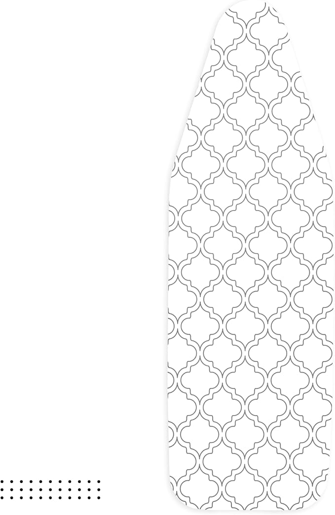 Encasa XO Ironing Board Cover and Pad, Thick Felt 49"x18" - Image 8