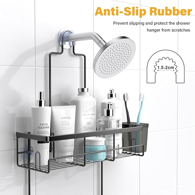 Hanging Shower Caddy Over Showerhead - Image 2
