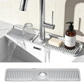 24 Inch Faucet Mat for Kitchen Sink, Silicone Splash Guard for Kitchen Sink Area by Prolixity