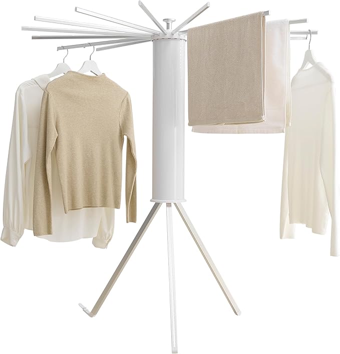 RFOUO Foldable Clothes Drying Rack Tripod by RFOUO