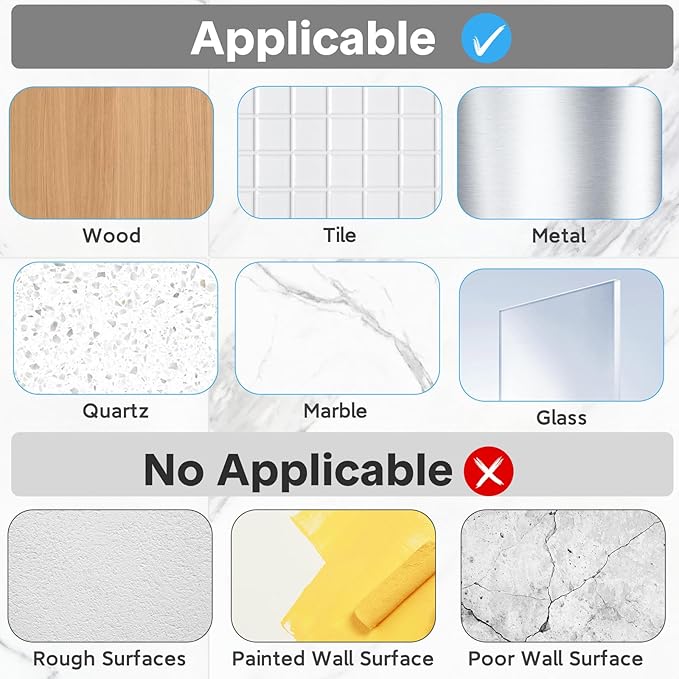 23 Pack Shower Caddy Replacement, Strong Adhesive Strips - Image 6