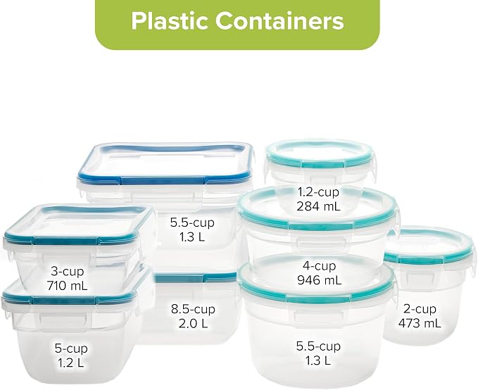 Snapware Plastic Total Solutions Food Storage Set - Image 2