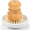 SUBEKYU Bamboo Dish Scrub Brush, Vegetable Brush, 1 Pack by SUBEKYU