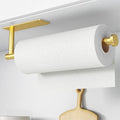Paper Towel Holder, Self-Adhesive or Drilling， White, 1 Pack by niffgaff