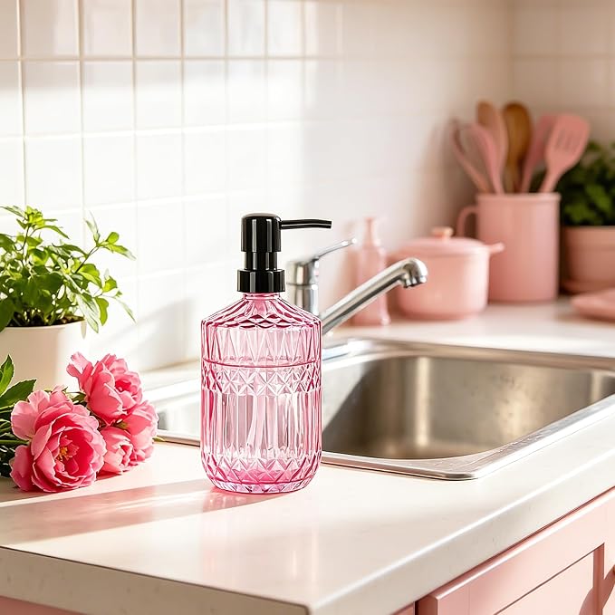13.5oz Glass Soap Dispenser - Image 5
