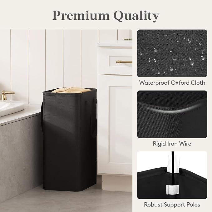 Lifewit Slim Collapsible Laundry Basket - Image 4