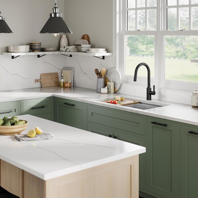KRAUS Matte Black Touchless Pull Down Kitchen Faucet KSF-2830MB | Motion-sensor - Image 16