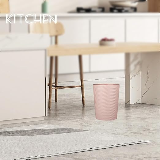 UUJOLY Small Trash Can Wastebasket Garbage Can Container Bins - Image 5