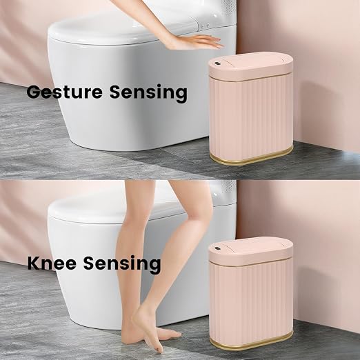 ELPHECO Motion Sensor Bathroom Trash Can - Image 5