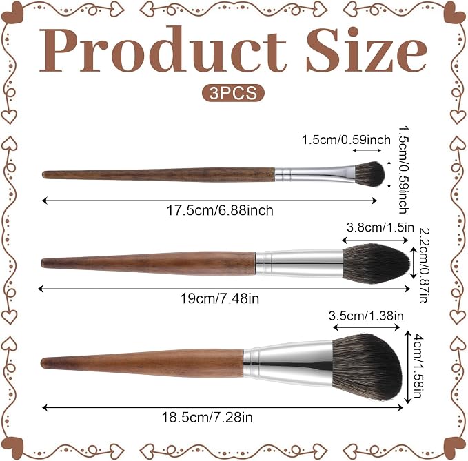 3 PCS Dusting Brush Model Cleaning Brush Brown, Dusting Brush - Image 2