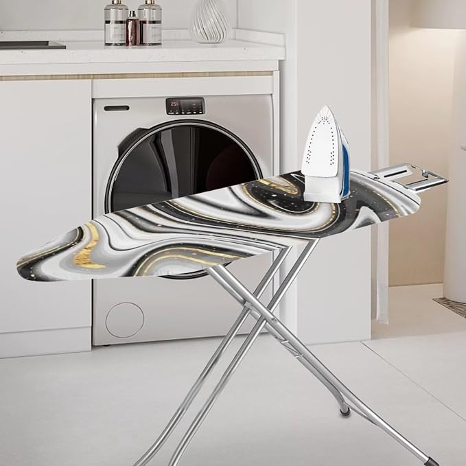 Fashion Ironing Board Covers Standard Size 15x54, Stain Resistant, Snug Fit - Image 2