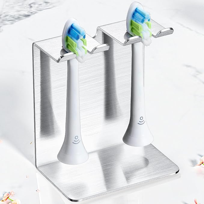 Toothbrush Head Holder for Shower Bathroom, YAYINLI Electric Toothbrush Holders by WelcometotheYAYINLI