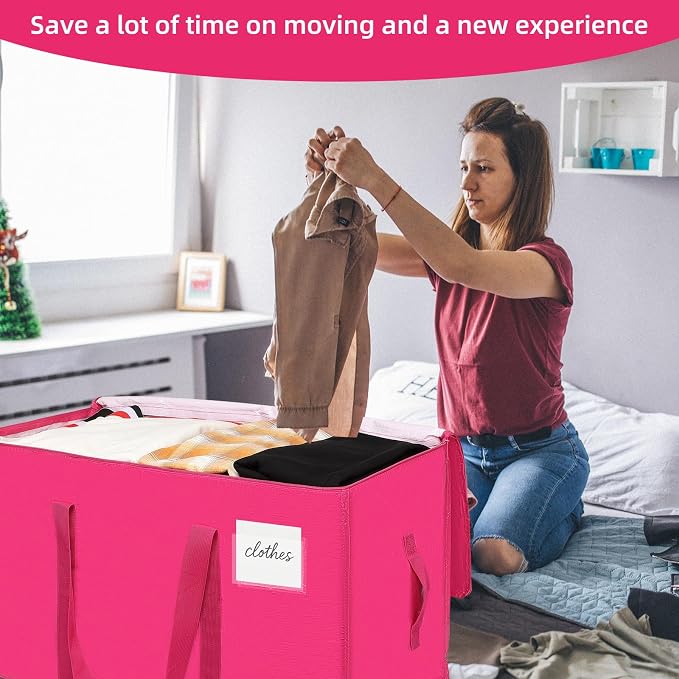 Moving Bags Heavy Duty Hot Pink – Large Packing Bags - Image 4