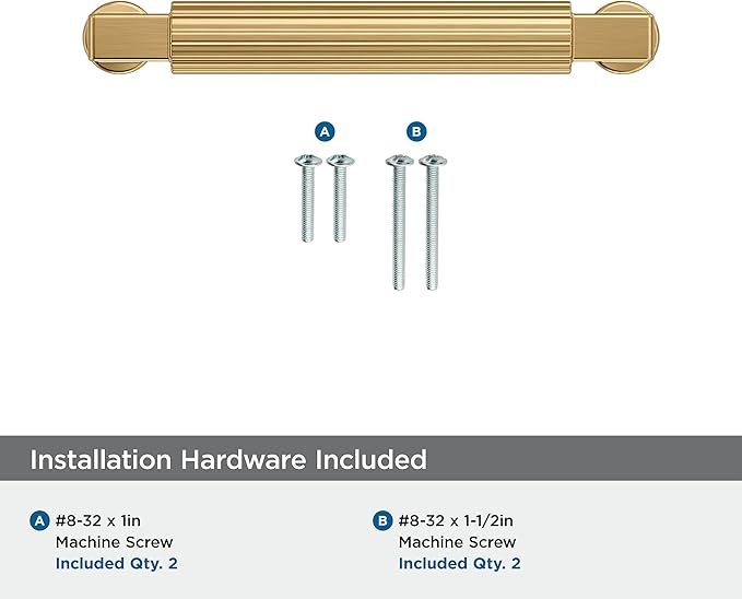 Amerock Ballard 3-3/4 inch (96mm) Center-to-Center Champagne Bronze Cabinet Pull, BP37643CZ