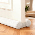 New Velvet Door Draft Stoppers for Bottom of Door, Bottom Door Gap Filler & Seal by AmugretHome