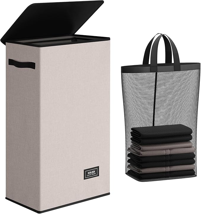 SOLEDI Slim Laundry Basket by SOLEDI