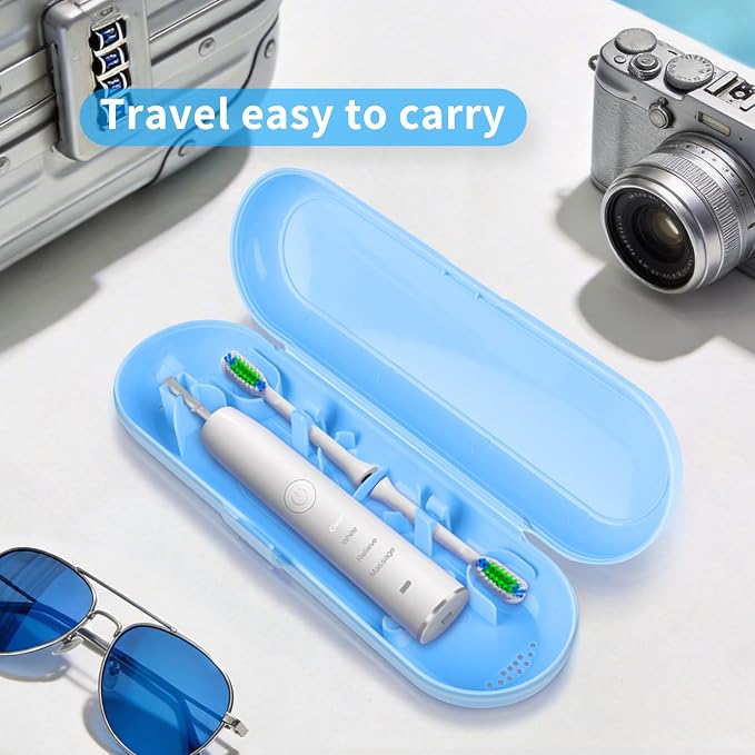 Fowecelt 2 Pack Electric Toothbrush Travel Case - Image 6