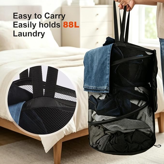 BATTOO Collapsible Laundry Basket - Image 4