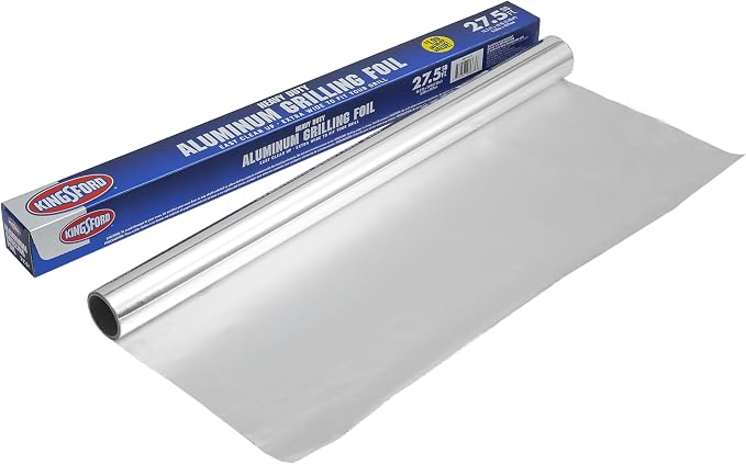 Kingsford Heavy Duty Aluminum Foil Roll, 27.5 Sq Ft, tears cleanly from the box - Image 6