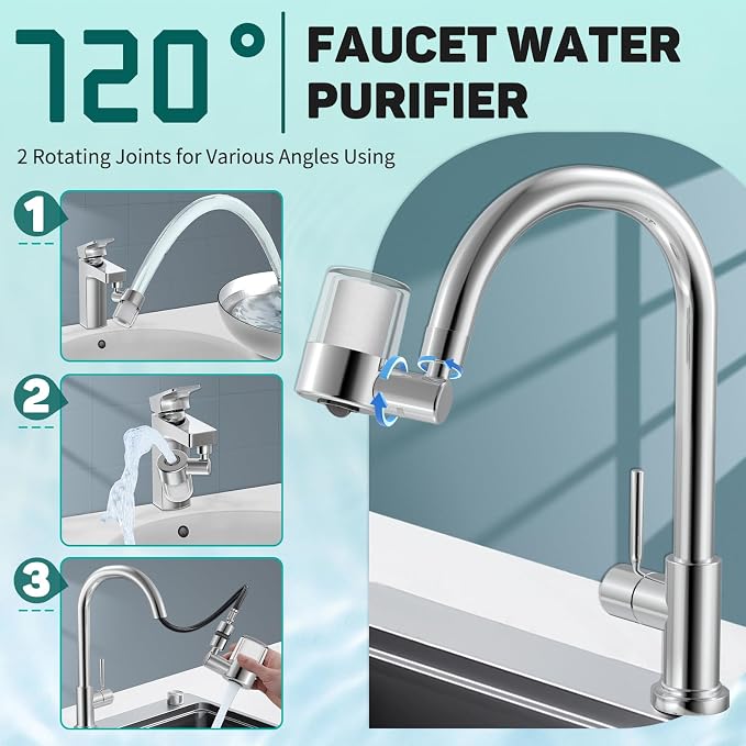 CECEFIN Sink Faucet Water Filters - Image 2
