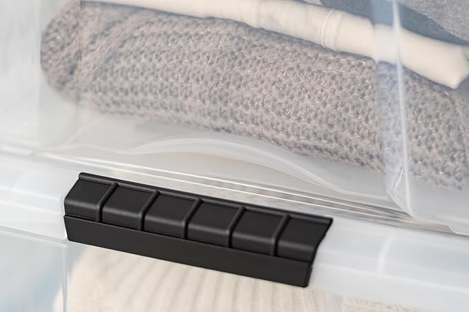 IRIS USA 6-Pack 40 Quart Storage Bins - Image 6