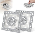 Hibbent 2 Pack Shower Drain Hair Catcher, Shower Cover by Hibbent