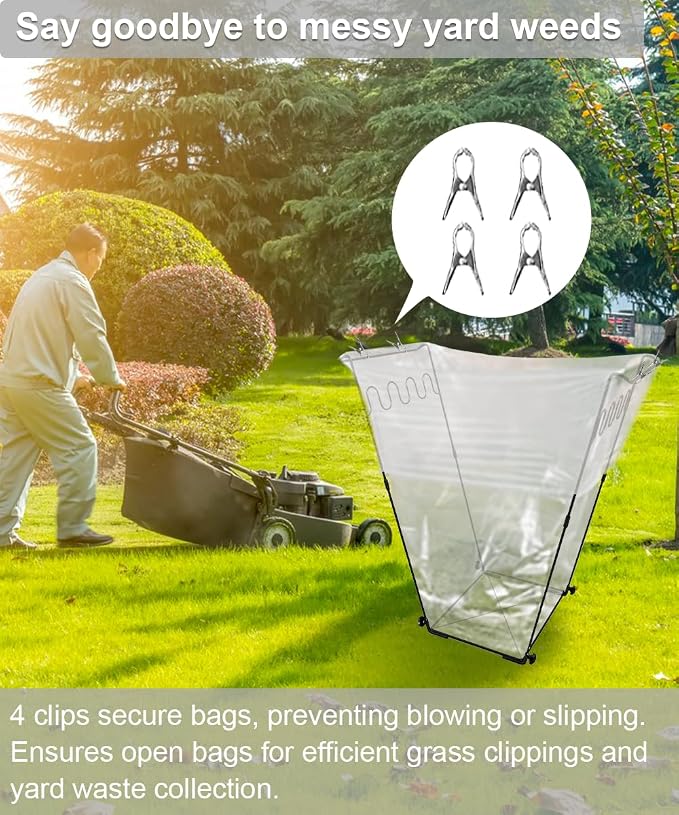 Artigarden Outdoor Garden Trash Bag Holder Frame - Image 3