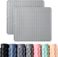 2 Pack Caketime Silicone Dish Drying Mat by CAKETIME
