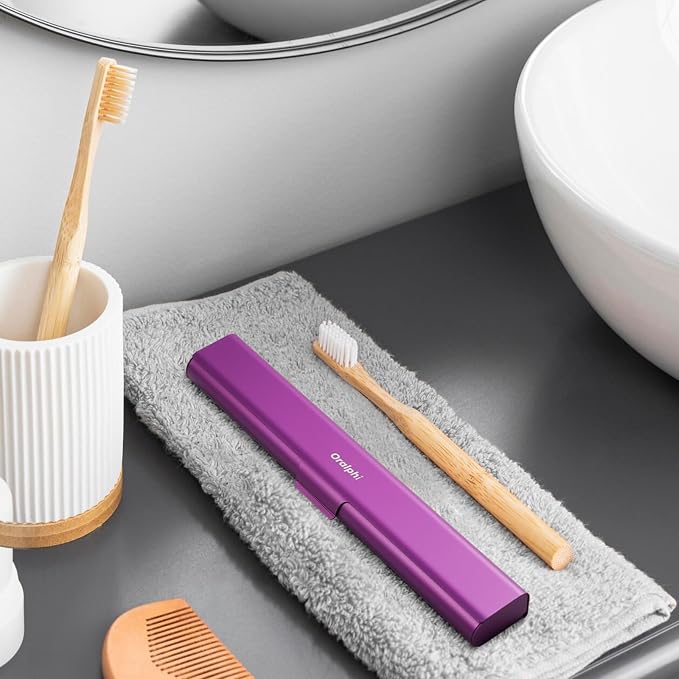 Aluminum Toothbrush Travel Case, Portable Travel Toothbrush Holder, Durable - Image 7