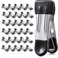 Clothes Pins Heavy Duty Out Door 30 Pack, Chip Clips 2.17 Inch, Bag Clips by Unknown