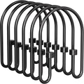 AmazerBath Shower Curtain Hooks, Metal Shower Curtain Hooks Rings, Double by AmazerBath