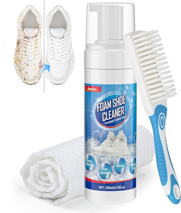 Jevvu Shoe Cleaner, Sneaker Cleaner Foam by Jevvu