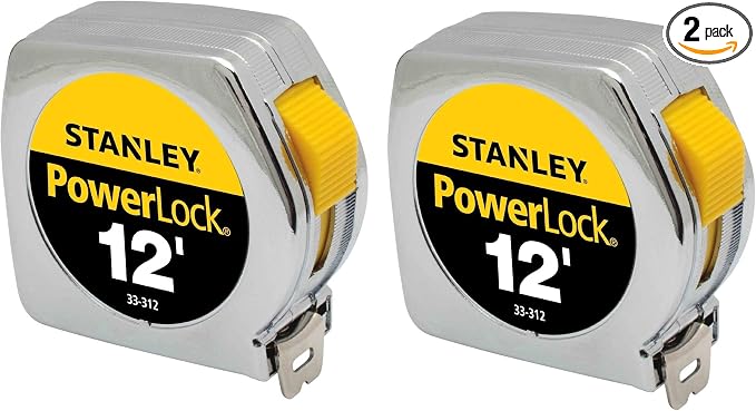 Stanley Hand Tools 33-312 3/4" X 12' PowerLock Professional Tape Measure by STANLEY