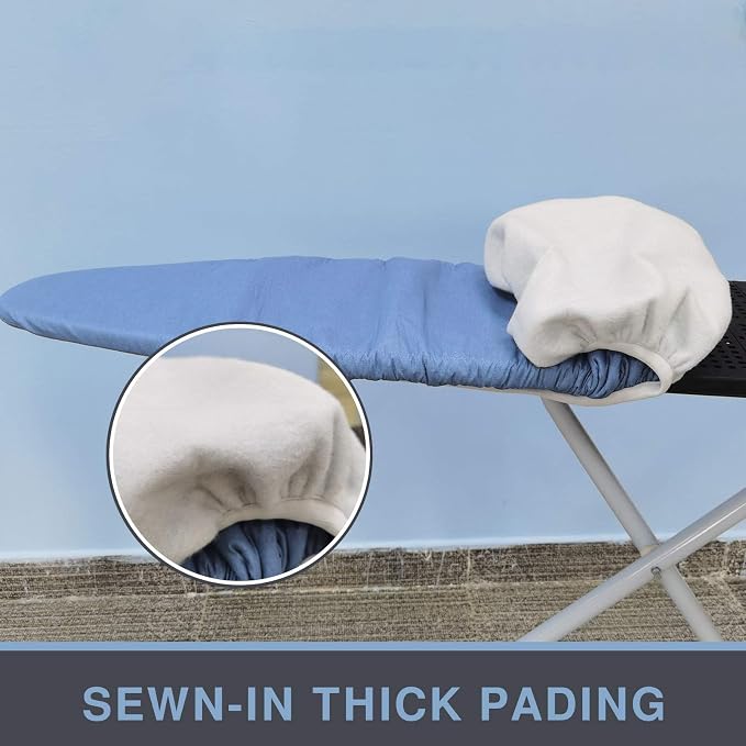 VividPaw Ironing Board Cover and Pad, Standard Size 15x54, Thick Padding - Image 4