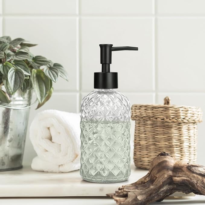1 Pack 13.5oz Glass Soap Dispenser - Image 6
