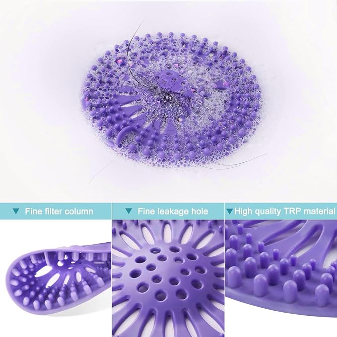 Gotega 5 Pack Drain Hair Catcher - Image 3