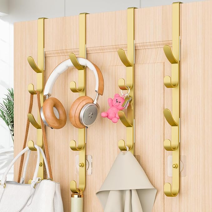 Kaiferty Over The Door Hooks, Metal Door Hooks by Kaiferty
