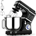 7.5QT Stand Mixer, 660W Powerful Electric Dough Mixer, 10-Speed Tilt-Head Kitchen Mixer with Stainless Steel Bowl, Whisk, Dough Hook, Beater, Splash Guard, Easy Clean, for Baking & Cooking